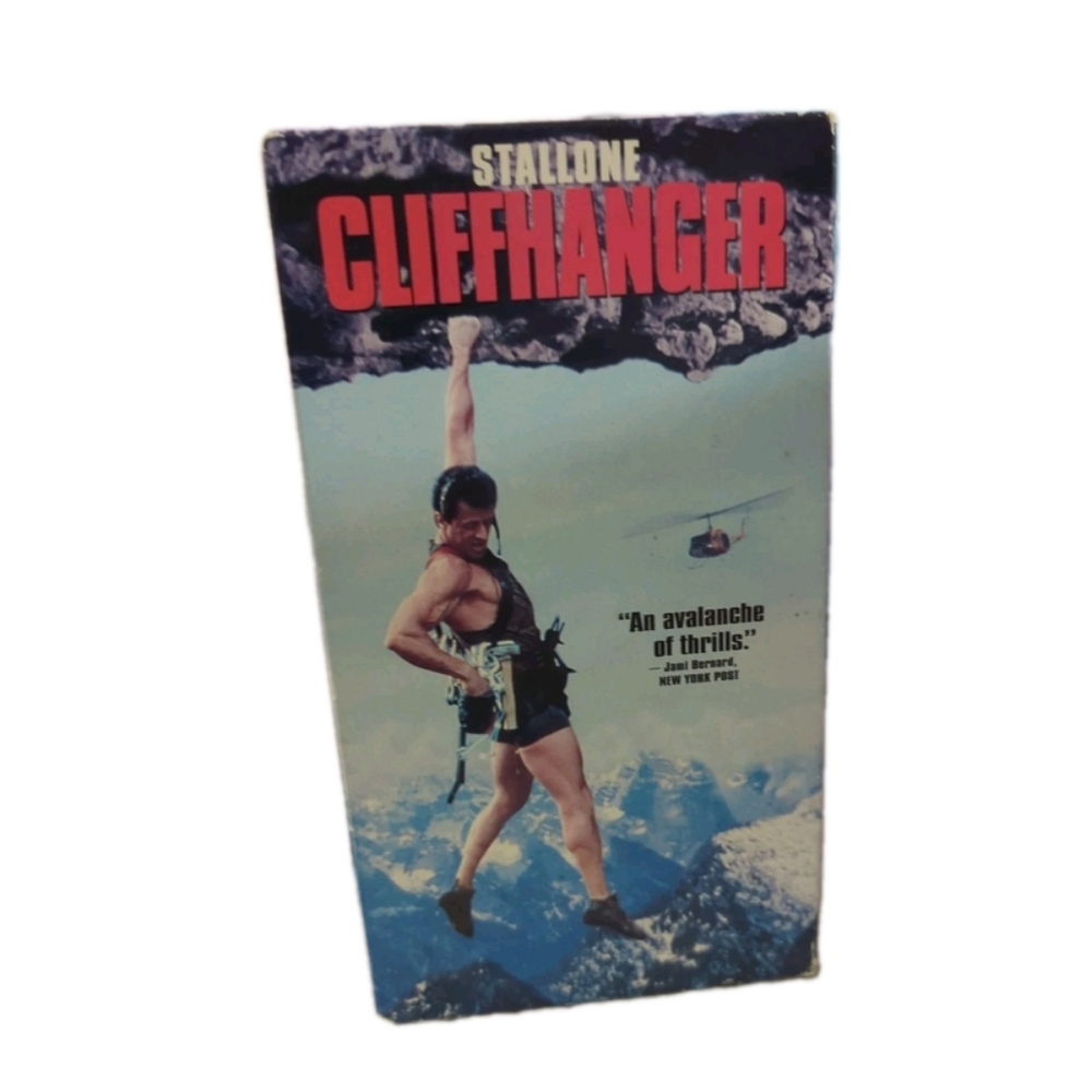 Cliffhanger With Sylvester Stallone VHS Tape 1993